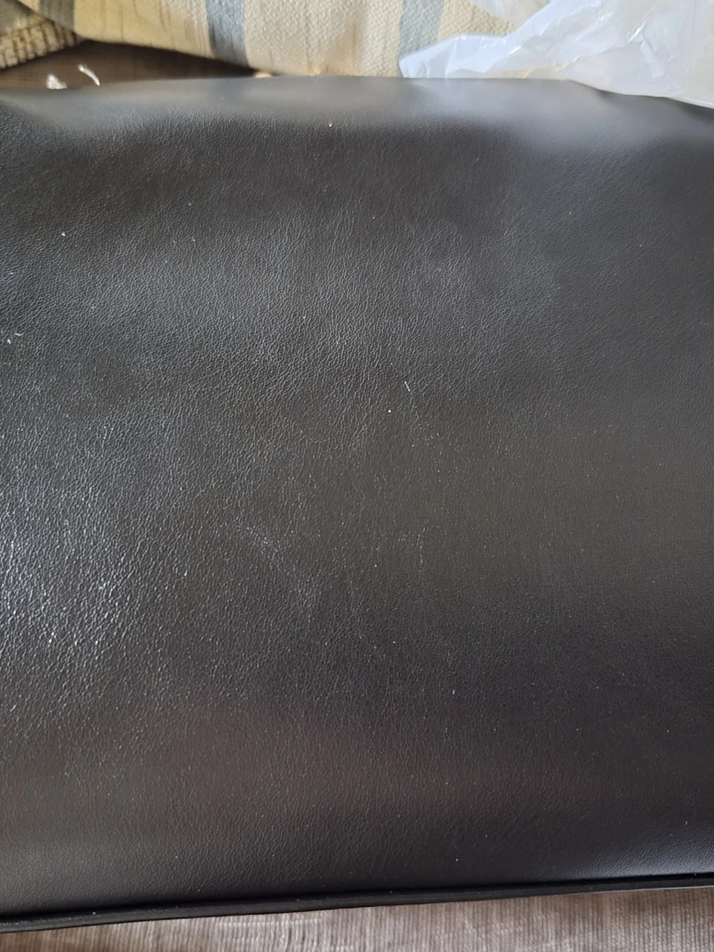 a new day Black Clutch with Gold Stud Embellishments